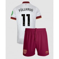 West Ham United Niclas Fullkrug #11 Rezervni Dres za djecu 2024-25 Kratak Rukav (+ Kratke hlače)